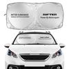 For Peugeot 307 308 206 208 rcz Rifter 207 107 108 Anti-UV Accessories Car Sun Visor Front Windshield Car AQ Windshield Sunshade