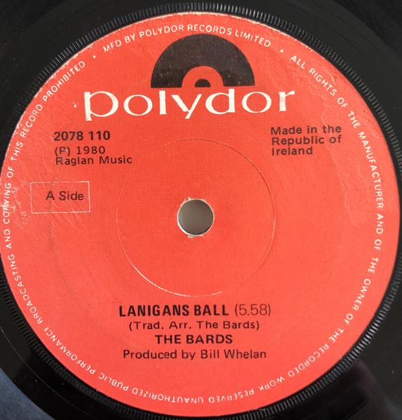 

7inch Record BARDS Lanigans Ball 2078110 Polydor 1980 Ireland CountryFolk Used