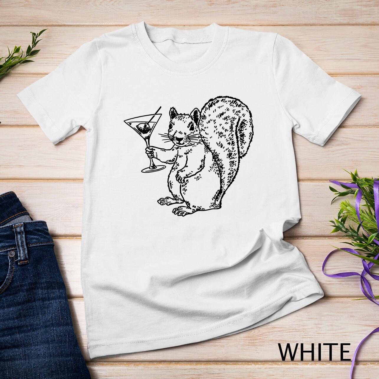 NPR Planet Money Squirrel Unisex T-Shirt Mens Womens Tees Top 4XL