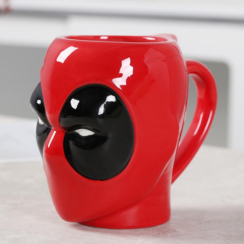 Tazza Grande in Ceramica Avengers Spider-Man Hulk Thor Iron Man Marvel Tazza da Caffè Regalo