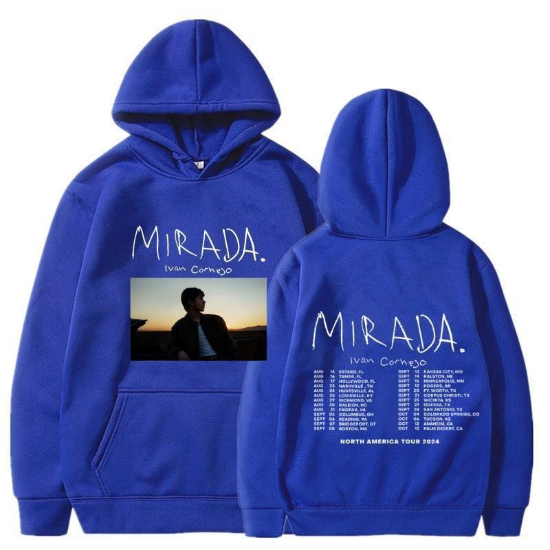 Men's 2026 Spring/Autumn Retro Trendy Hooded Pullover Sweatshirt - Loose High Street Style