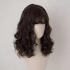 Potter Harry Hermione Cosplay Perücke Braun Cornrow Locken mit voluminösem Oberteil und luftigem Pony Geeignet für runde oder zierliche Gesichter Cosplay Perücke