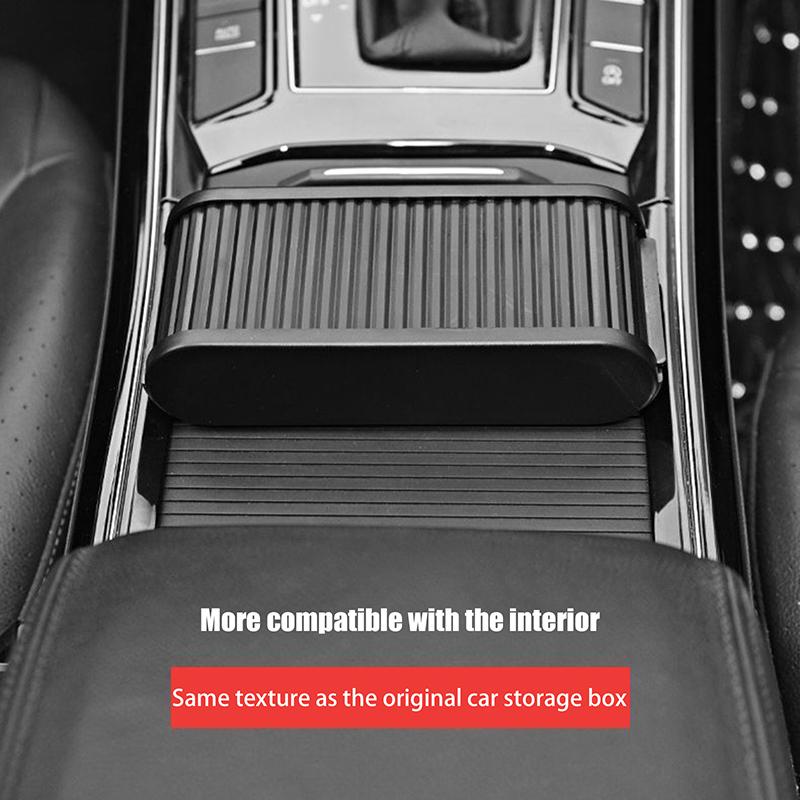 Car Center Console Change Car Interior Storage Center Console Organizer Interior Accessories Organize Portable Sliding Open