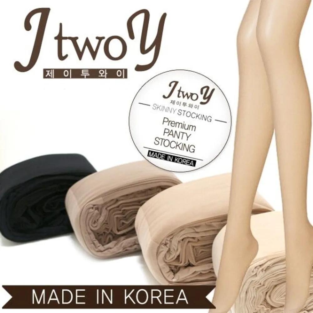 [J.Cotton] 20 Denier Pantyhose 10-Pair Pack (4 Colors) Value Set Natural Beige 10 Sheets