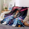 Customiz Name Personality Juice WRLD Blanket Soft &Warm Sofa Office Bed Travel Lunch Break Blanket, Gift Suitable All Seasons