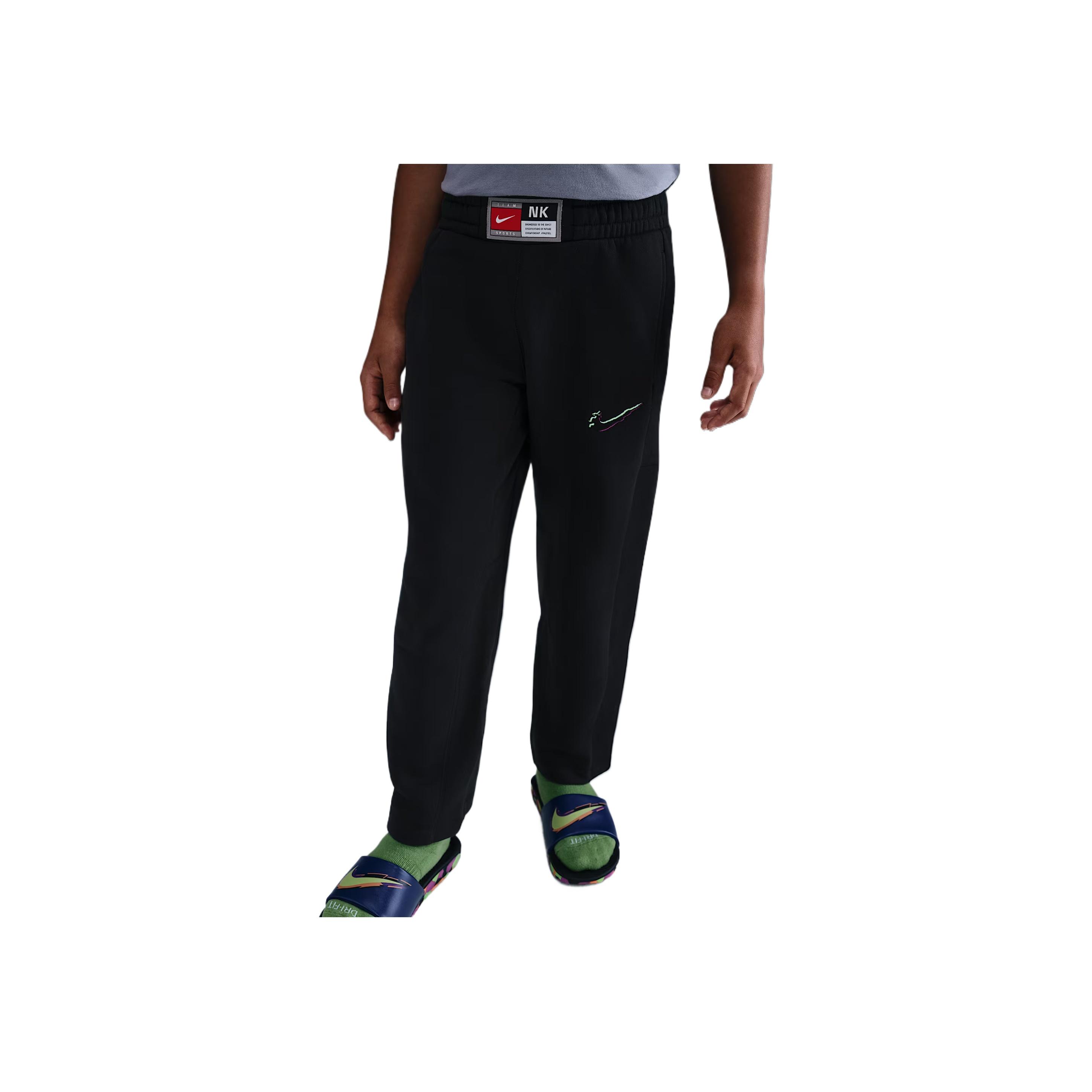 Nike Knit Sports Pants Culture Comfortable Solid Color Long Pants Kids bottoms HV0507010 XL