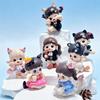 Zoraa Meow Sister Series Blind Bag Derivative Work Creativity Car Ornament Diy Backpack Pendant Mini Figure Toy Collectble Gifts