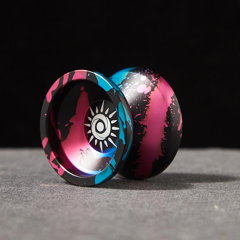 Yoyo Professional Competition Metal Yo Yo Factory with 10 Ball Bearing Alloy Aluminum High Speed Unresponsive Toys for Kids Yoyo