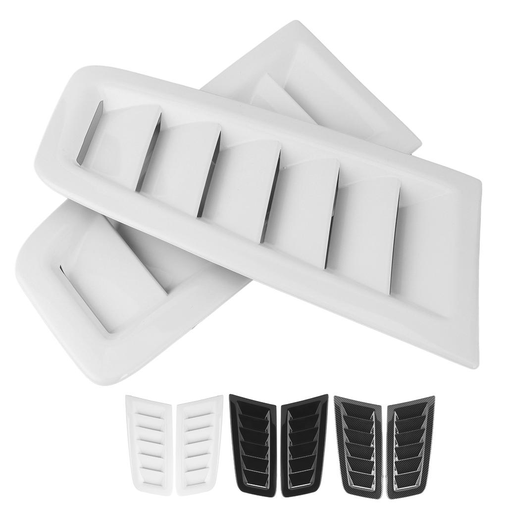 2Pcs  Bonnet  Vents Engine Hood Car Exterior Parts for  RS MK2 Style Car Front Vent Hood vents Car Accessories