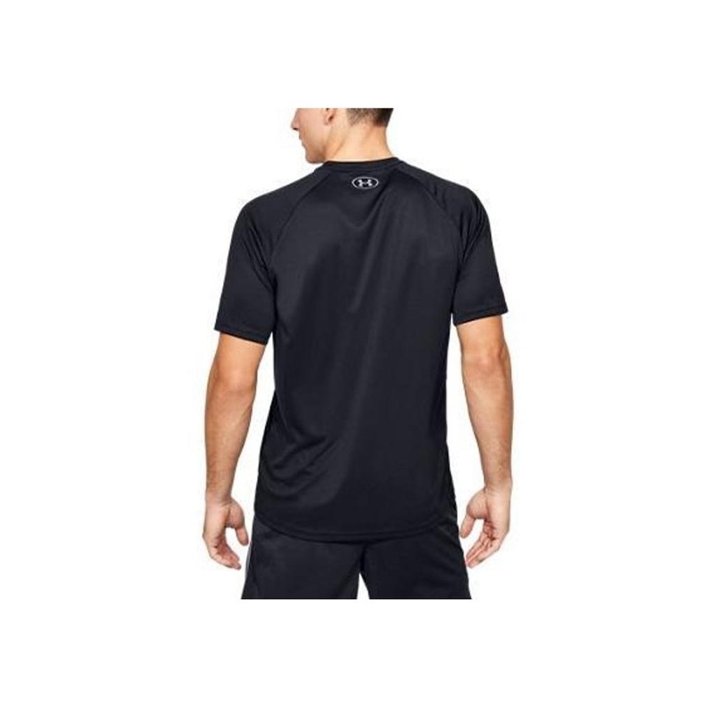 Under Armour Koszulka sportowa treningowa Velocity Męska Topy Czarna 1327965-001