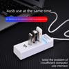 USB 3.0 4-port High-speed Hub, USB Extender, Computer USB Splitter, High-speed Data Transfer