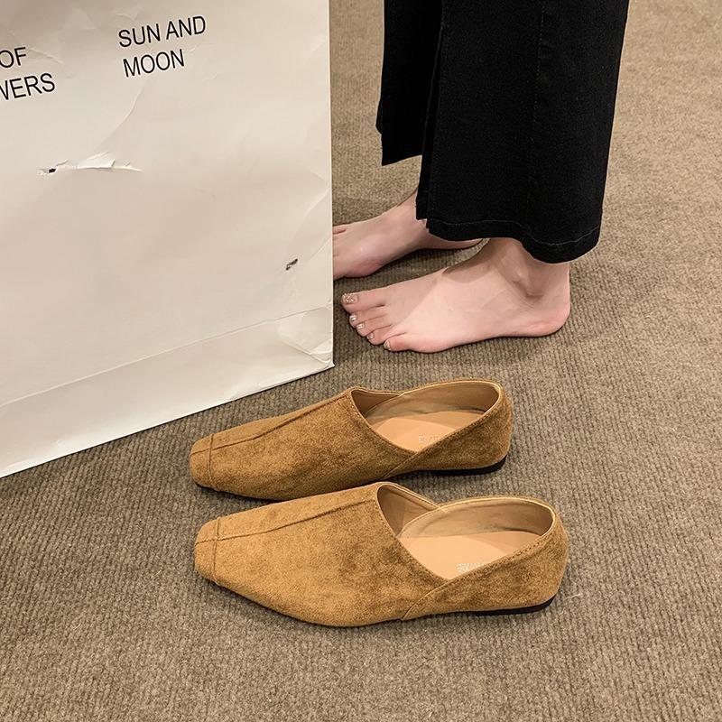 Fashion Flat Shoes Women 2025 New Pointed Toe Shallow Mouth Soft Sole Versatile Women's Single Shoes