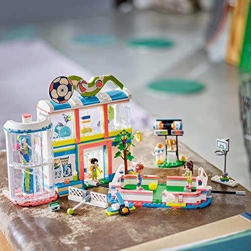 LEGO Friends Sports Center 41744, a Toy Block Gift for Girls Ages 8 and Up, Perfect for Building a City.