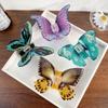 Simulation Butterfly Hair Clip Elegant Hair Claw Barrette Acrylic Hair Accessory for Girls Spring Clamp Hair Accessory