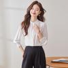 Women's Elegant Non-Iron Chiffon Business Blouse