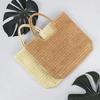 Straw Woven Tote Bag Large Capacity Shoulder Bag Versatile Knit Handbag Storage Bags For Women Stylish Vacati Beach Shopping