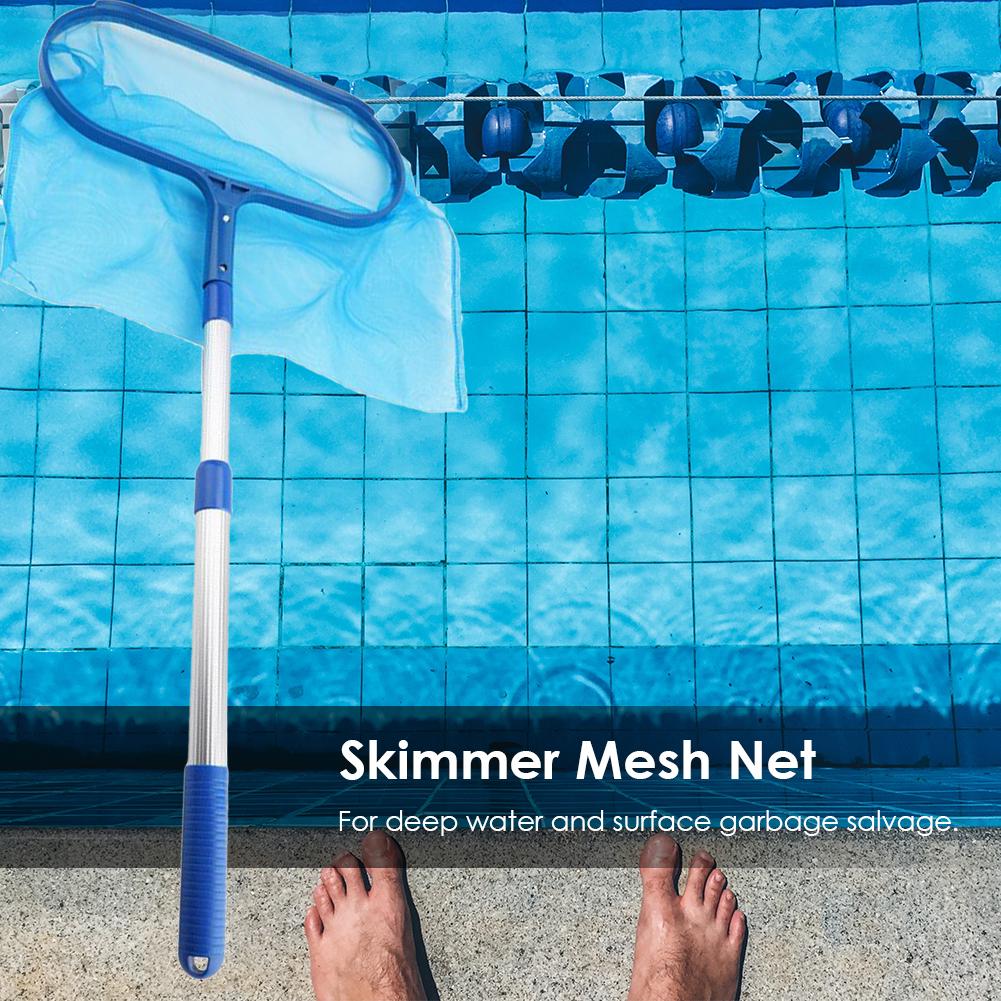 Professional Leaf Rake Deep Bag Swimming Pool Cleaning Nets Spa Rubbish Skimmer Pool Net Pool Cleaning Net Clean Accessories