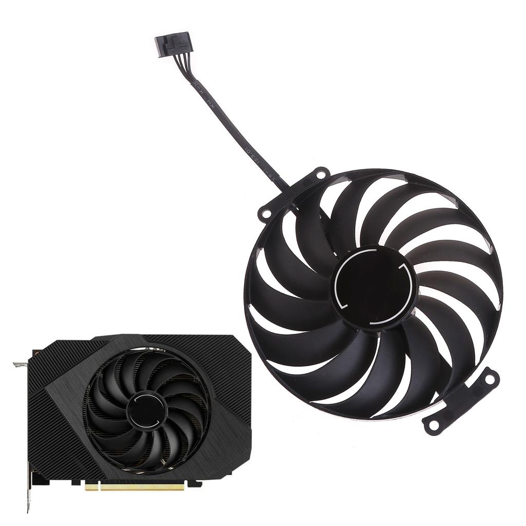 95mm 6pinový chladicí ventilátor T129215SU 0,5A 12V ventilátor GPU pro grafickou kartu RTX 3050 3060 PHOENIX ITX náhrada ventilátoru