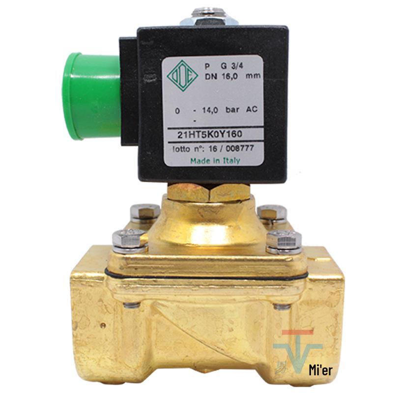 24V Brass Direct-Acting Two-Way Solenoid Valve 21HT5K0Y160