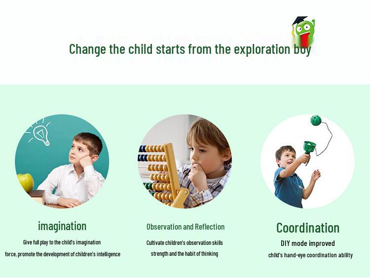 Children's Educational Science DIY: Wind Speed & Direction Experiment Model
