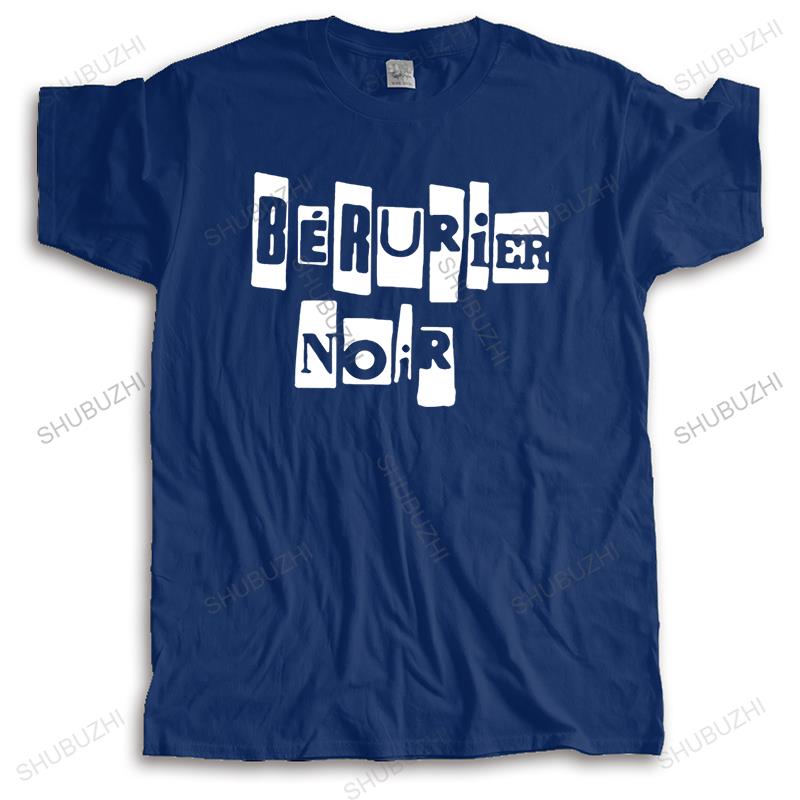 

New cotton tees fashion t-shirt Men o-neck summer tshirt berurier noir unisex tee-shirt women loose cool top printing tees S