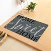 Flowers Household Door Mat Kitchen Absorbent Floor Mat Bathroom Non-Slip Mat Bedroom Living Room Carpet