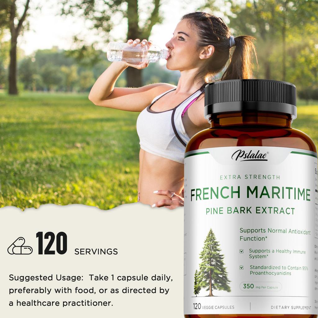 French Maritime Pine Bark Extract - Promote Blood Circulation and Heart Health