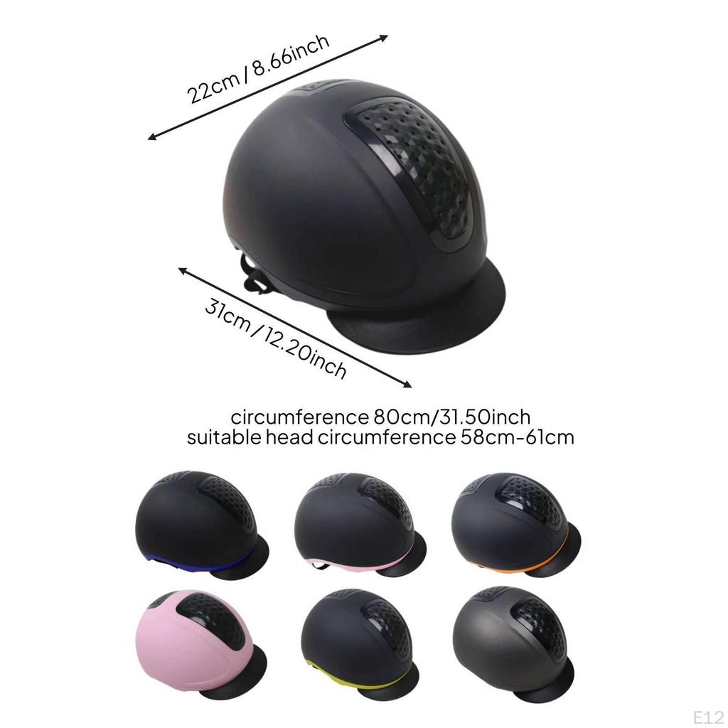 Equestrian Helmet Portable Trendy Professional Practical Supplies