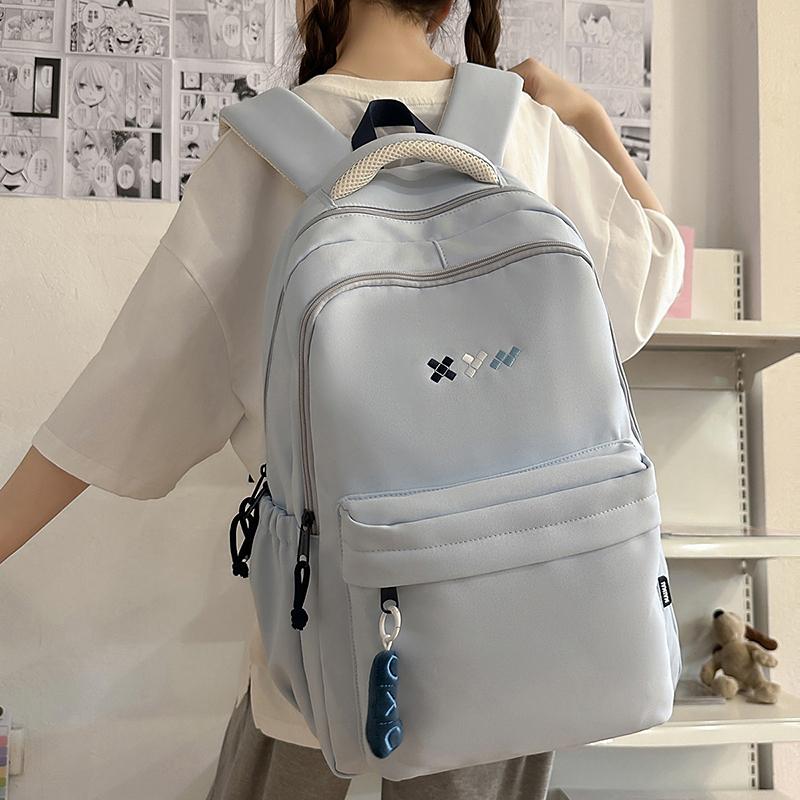

Middle School Schoolbag Women s Nylon Backpack