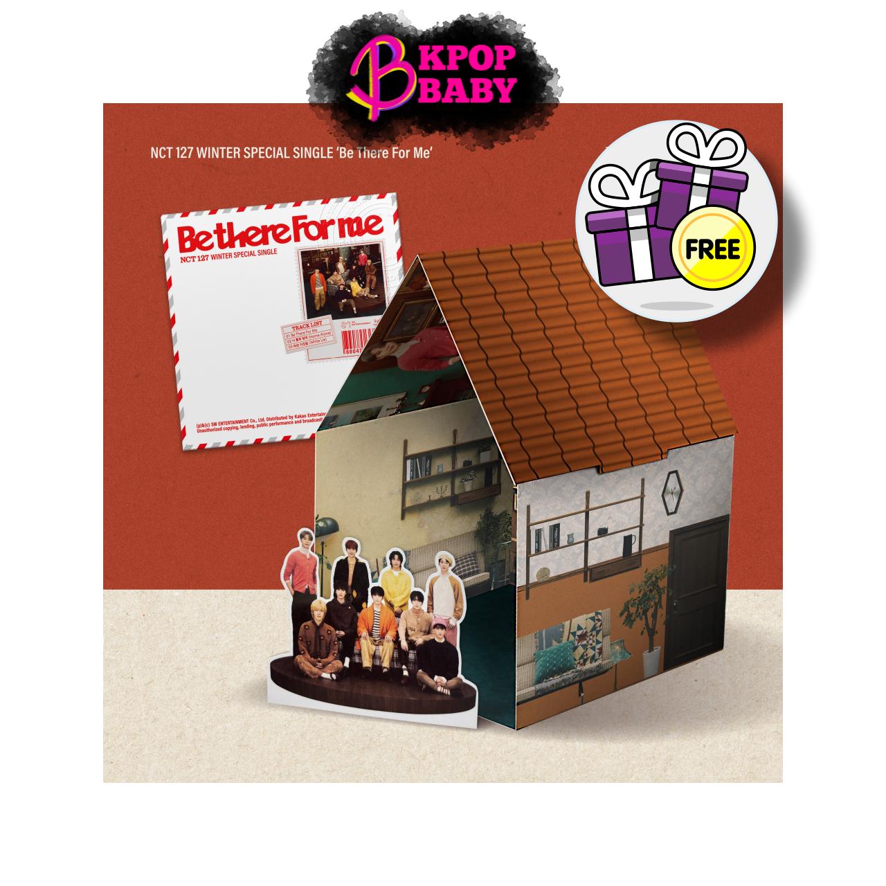 

NCT 127 (ДОМ Вер.) [Be There For Me] Зимний специальный сингл-альбом + бесплатный подарок