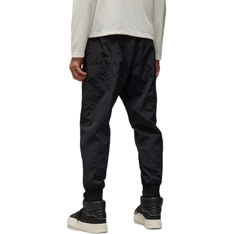 Y-3 Solid Color Loose Fit Jogger Pants Men Bottoms Black IN8757