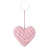 Cotton Loves Heart Crochet Hook Toy Pendant Keychain for Valentines Day Decor