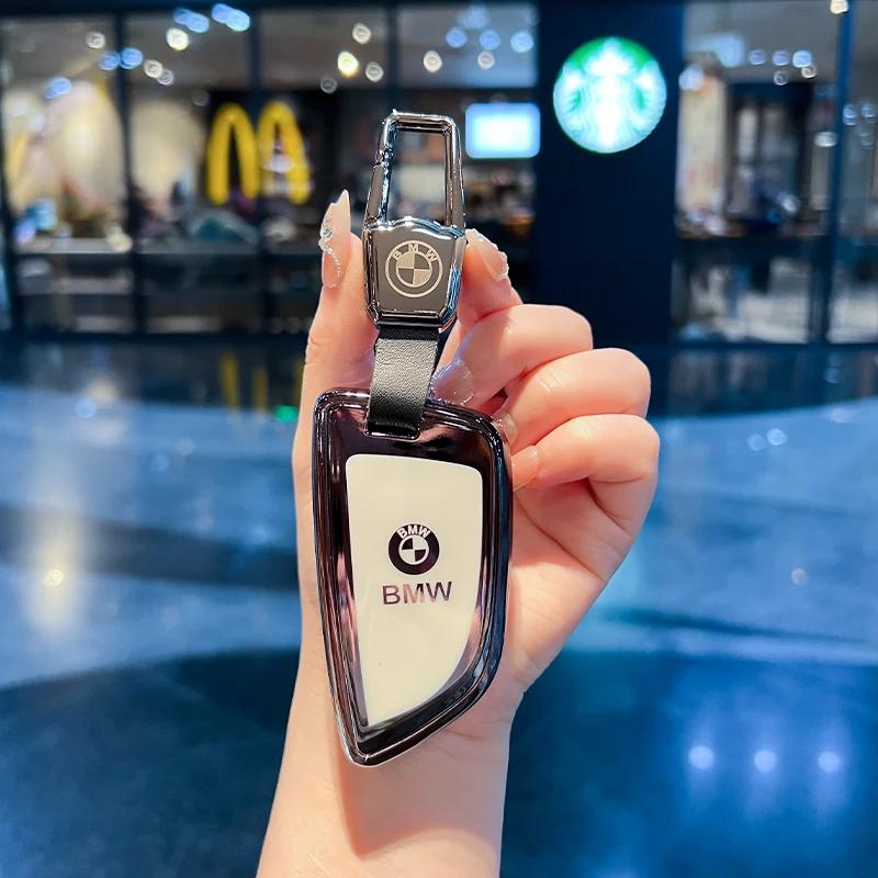 Car Sticker Hot 2025 TPU Car Smart Remote Key Case Cover Protector For BMW X1 X3 X4 X5 G05 X6 X7 G11 G01 G02 G30 G20 F15 F16 F20