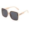 New Fashion Retro Square Large Frame Sunglasses Ins Internet Celebrity Casual Personality Simple UV Protection Sunglasses