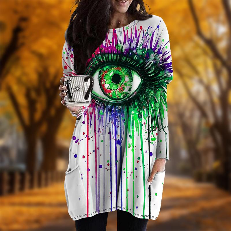 Новинка осени Большие глаза Принт Плюс — фото 6