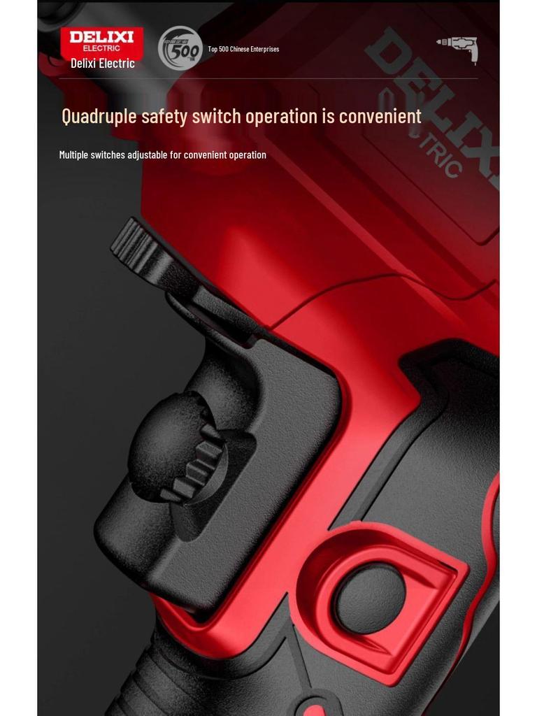 Delixi High-Power Multifunctional Electric Screwdriver & Lightweight Drill Tool