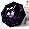 1pc BADTZ-MARU Purple Guitarist Edition Umbrella - Automatic Opening & Closing, Foldable Design, Outdoor, Festival Gift for Fans, Travelers, Everyday