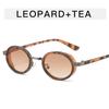 Women's Ins Small Oval Frame Sunglasses Men UV Proof Outdoor Metal Sun Shades Girls Female Luxury Design Retro Travel Eyewear