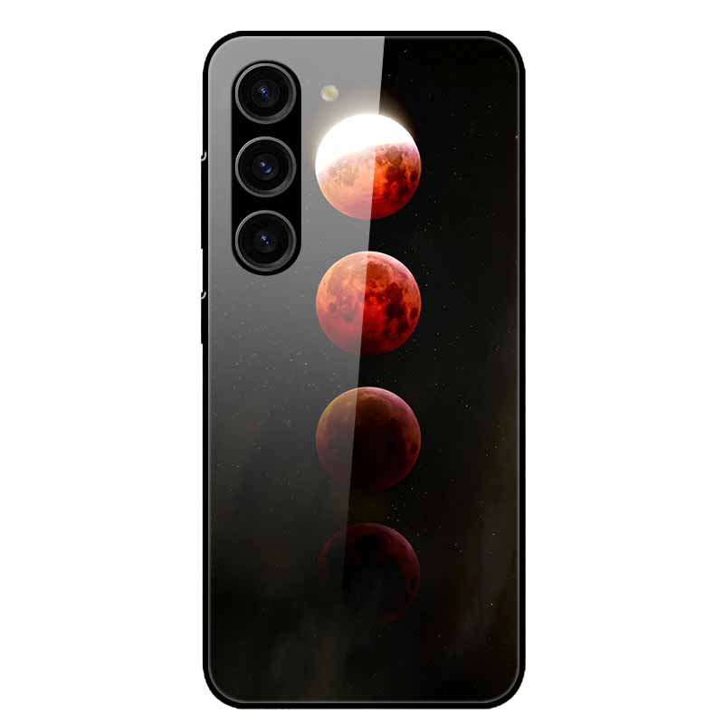 For Samsung Galaxy S25 Plus Case Tempered Glass Hard Phone Cover for Samsung S25 Ultra 5G Back Cases for GalaxyS25 S 25 S25Plus