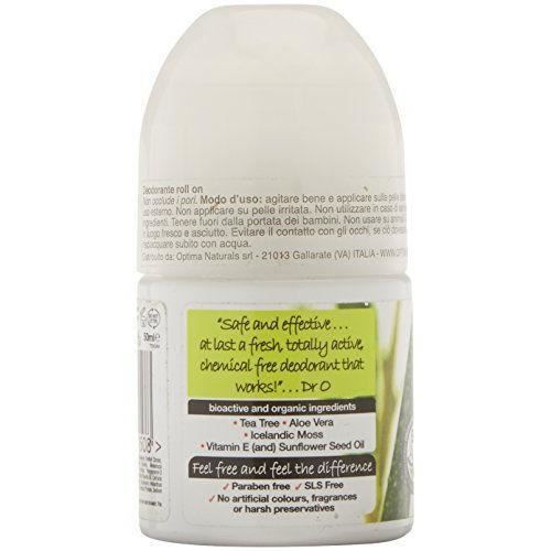 Deodorant - Dr Organic - Tea Tree - 50 Ml - Aluminum-free - Unisex