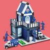 Law Enforcement Building Set Mini Model House DIY Craft Kit for Architectural Making