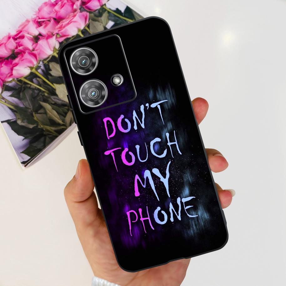 For Motorola Edge 40 Neo Case Soft Transparent Silicone Bumper Shockproof Cover For Moto Edge40 Neo Edge40Neo 5G XT2307-1 Fundas