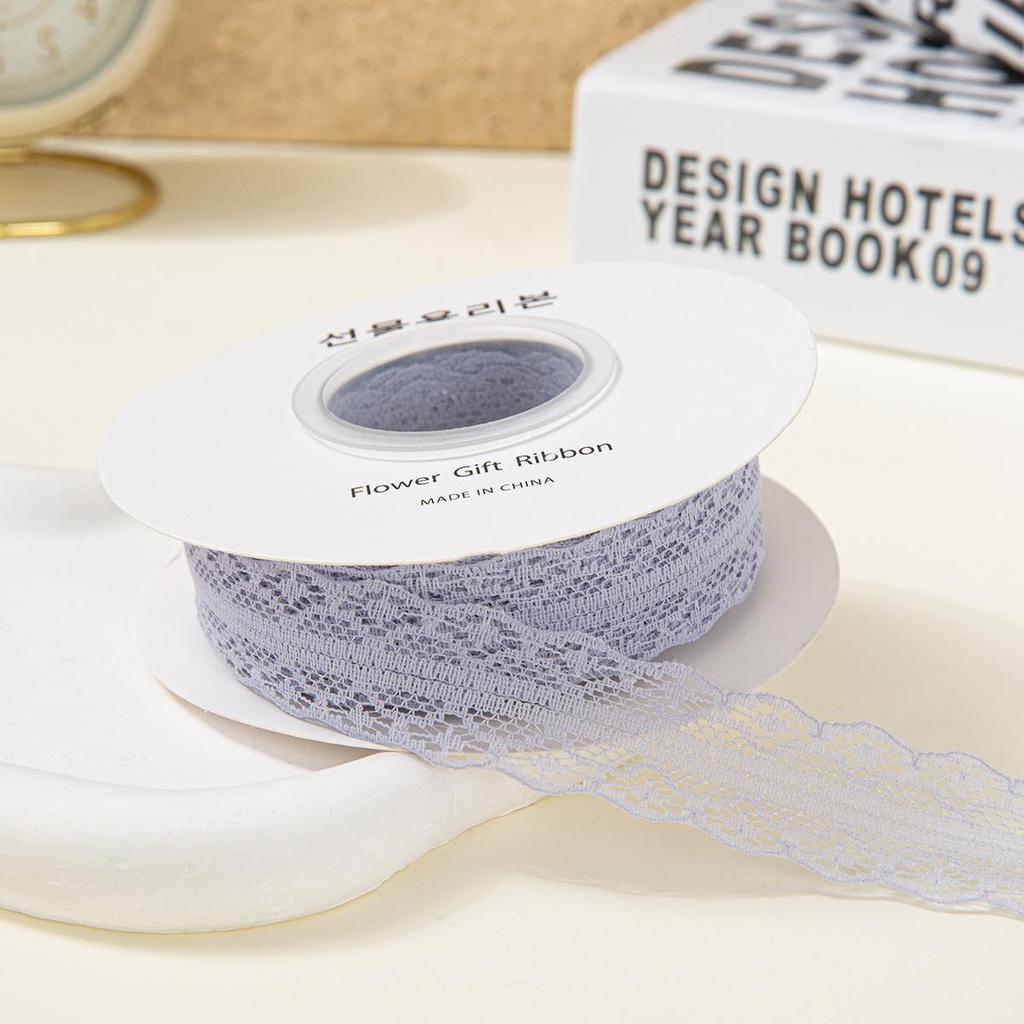 Blumenband zum Valentinstag: 25 Yards Hohlspitze für Kuchen- und Blumenstraußverpackungen