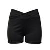 Women's High Waist Print Workout Yoga Shorts Hidden Pockets Athletic Shorts Legs