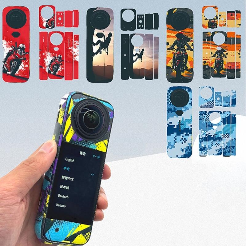 Sticker Skin for X5 Action Camera Full Wrap Protective Fashion Scratch Protective Sticker Accessories