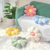 Cushion Flower Circular Shape Cloth With Soft Nap Office Classroom Chair Cushion Couch Pillow Bedroom Floor Winter Thick