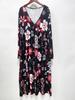 2024 Cross-Border Seasonal Long-Sleeve Printed Casual Dress