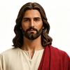 Jesus Open Arms Blessing Statue Religious Wearing a Robe Sculpture with Open Arms Jesus Christ Statue for Desk Prayer Holiday