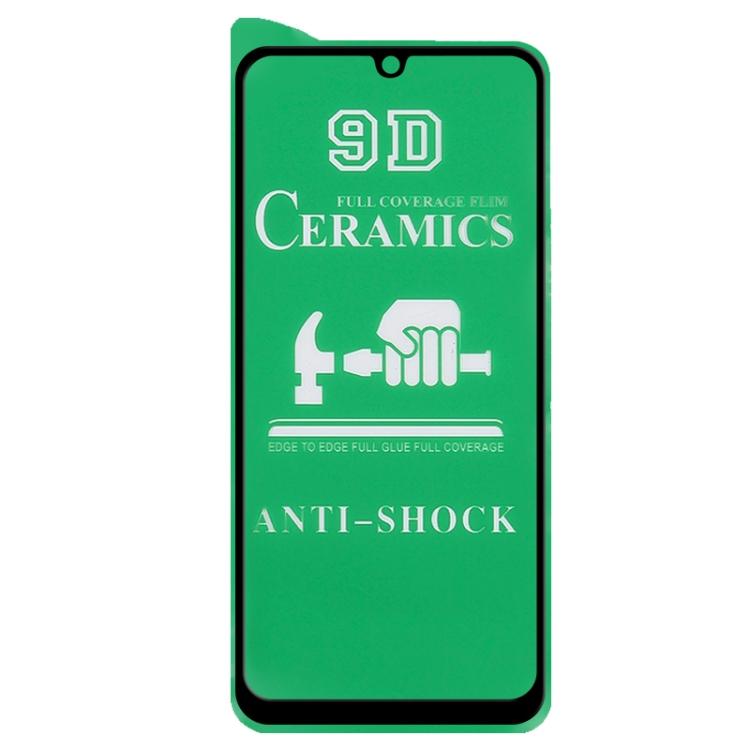 För Samsung Galaxy M21 / M21 2020 9D Helskärm Fullt Lim Keramiskt Skydd