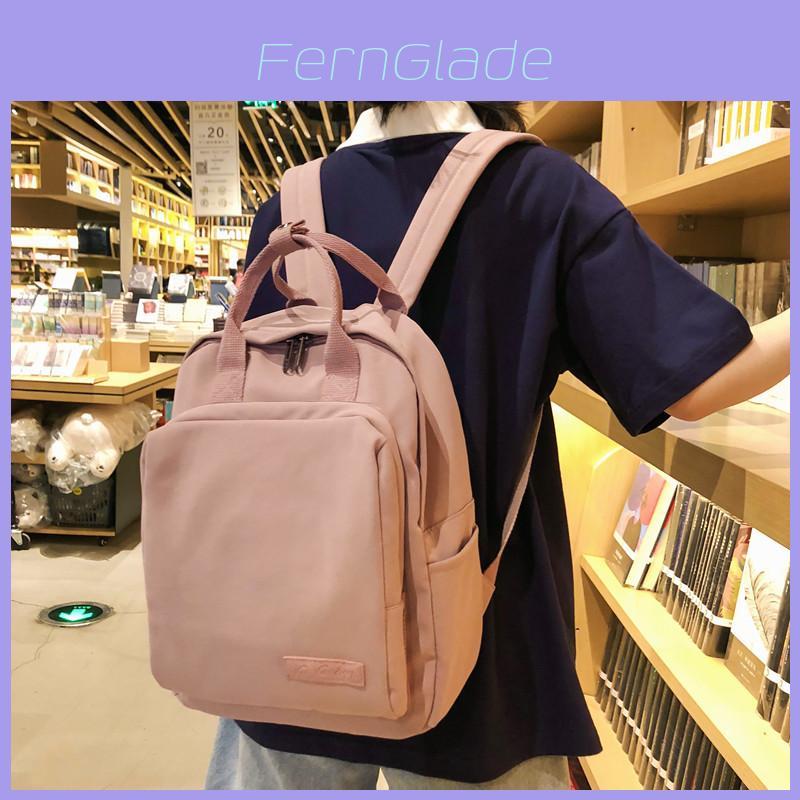 Lightweight Macaron Korean Style Backpack Practical For Primary And Middle School Students 2023 New Japanese Double Shoulder Bag